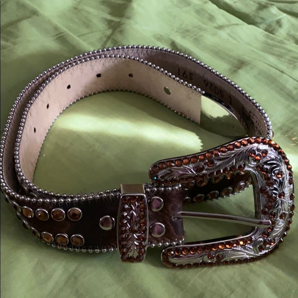 Simón Rhinestone Belt